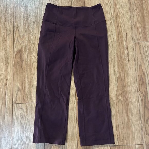 Lululemon Gather and Crow Crop Size 4 - Picture 1 of 4